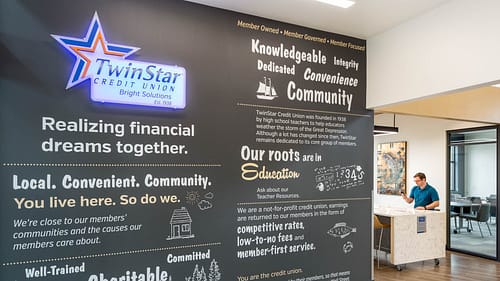 TwinStar Credit Union Aberdeen - Branch Design Build Project